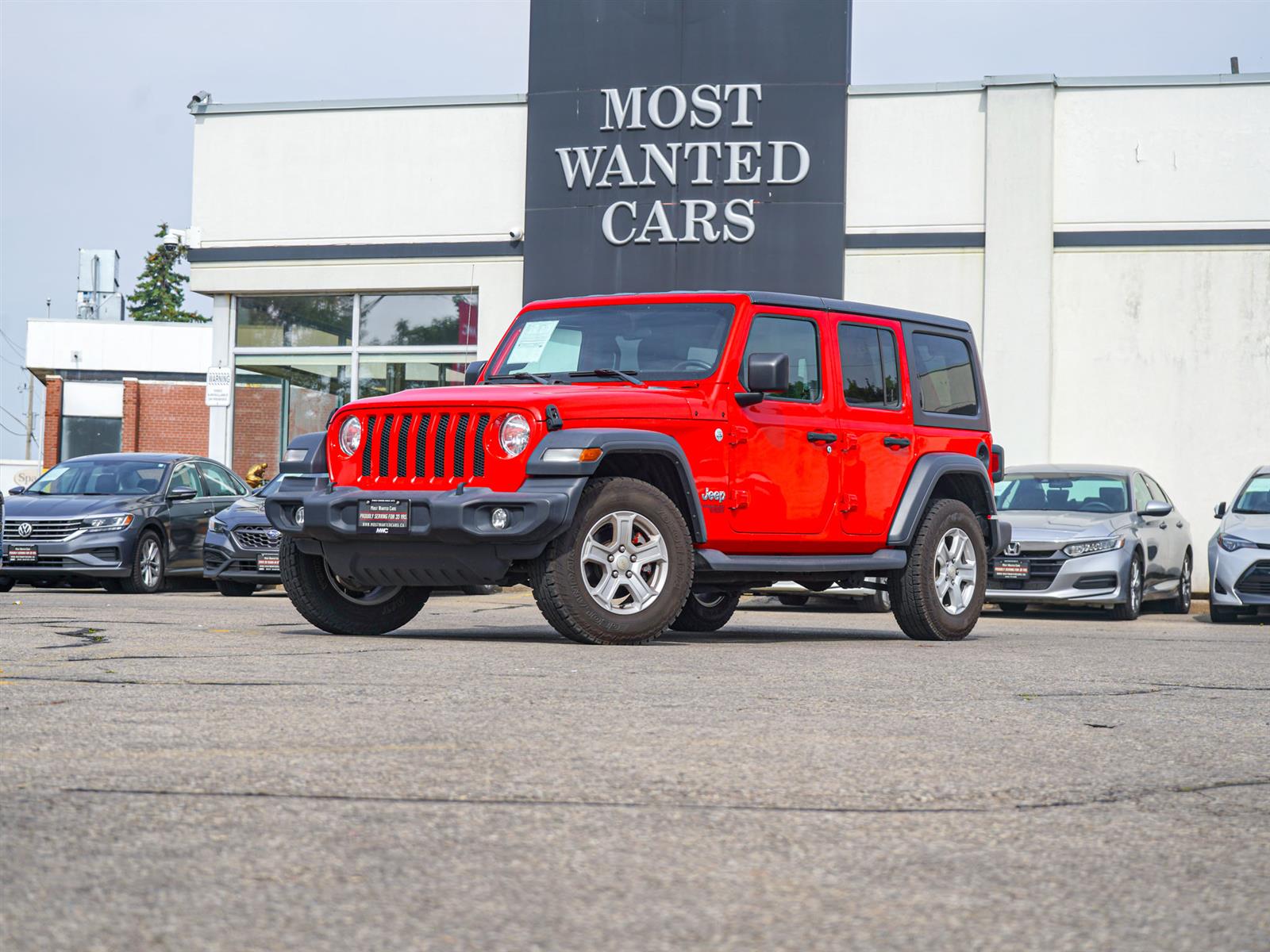 used 2018 Jeep Wrangler car, priced at $28,490