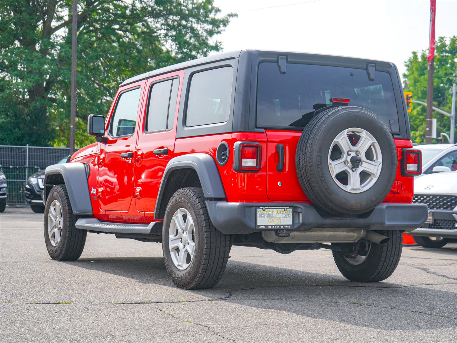 used 2018 Jeep Wrangler car, priced at $27,490