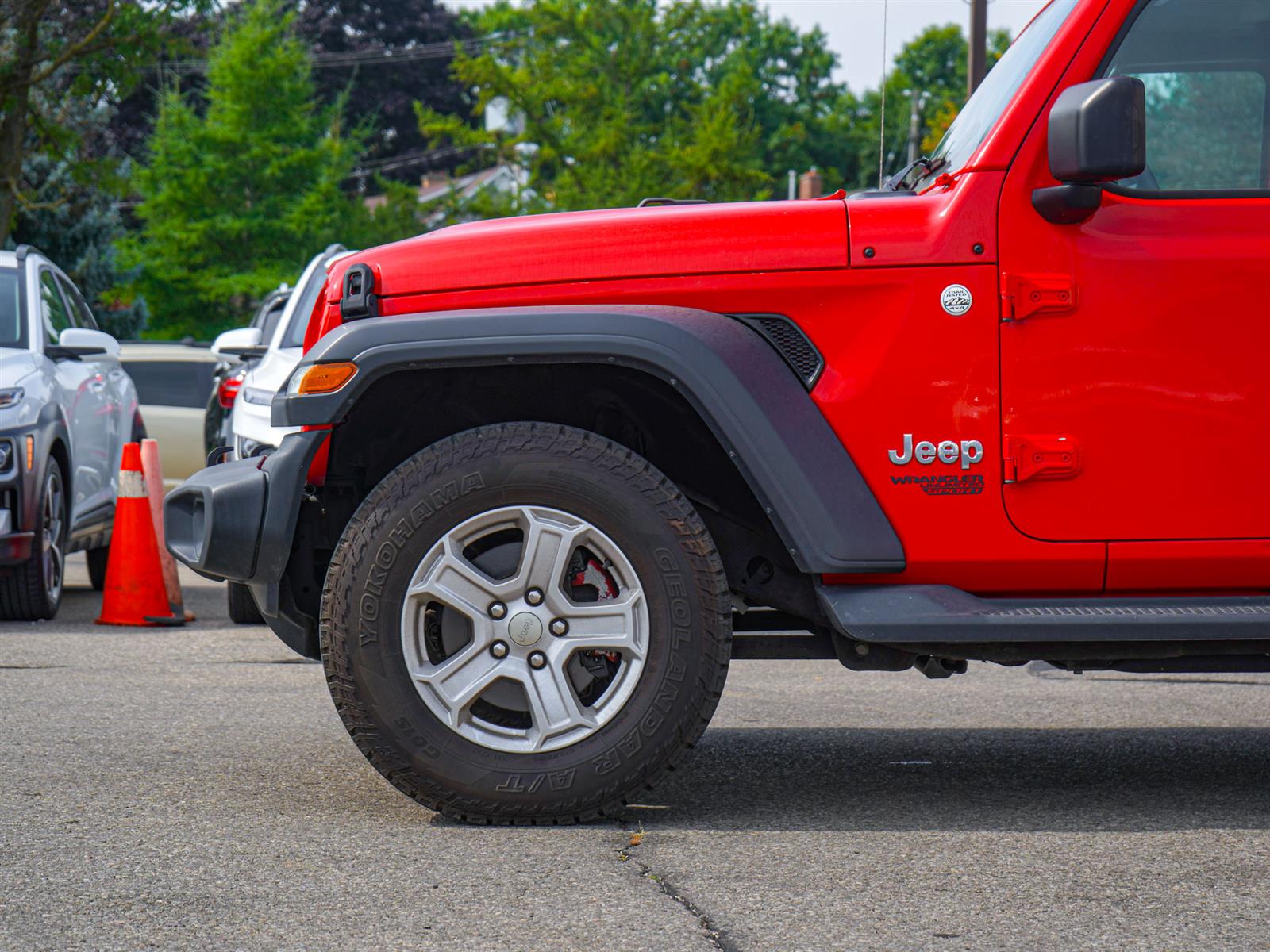 used 2018 Jeep Wrangler car, priced at $27,490