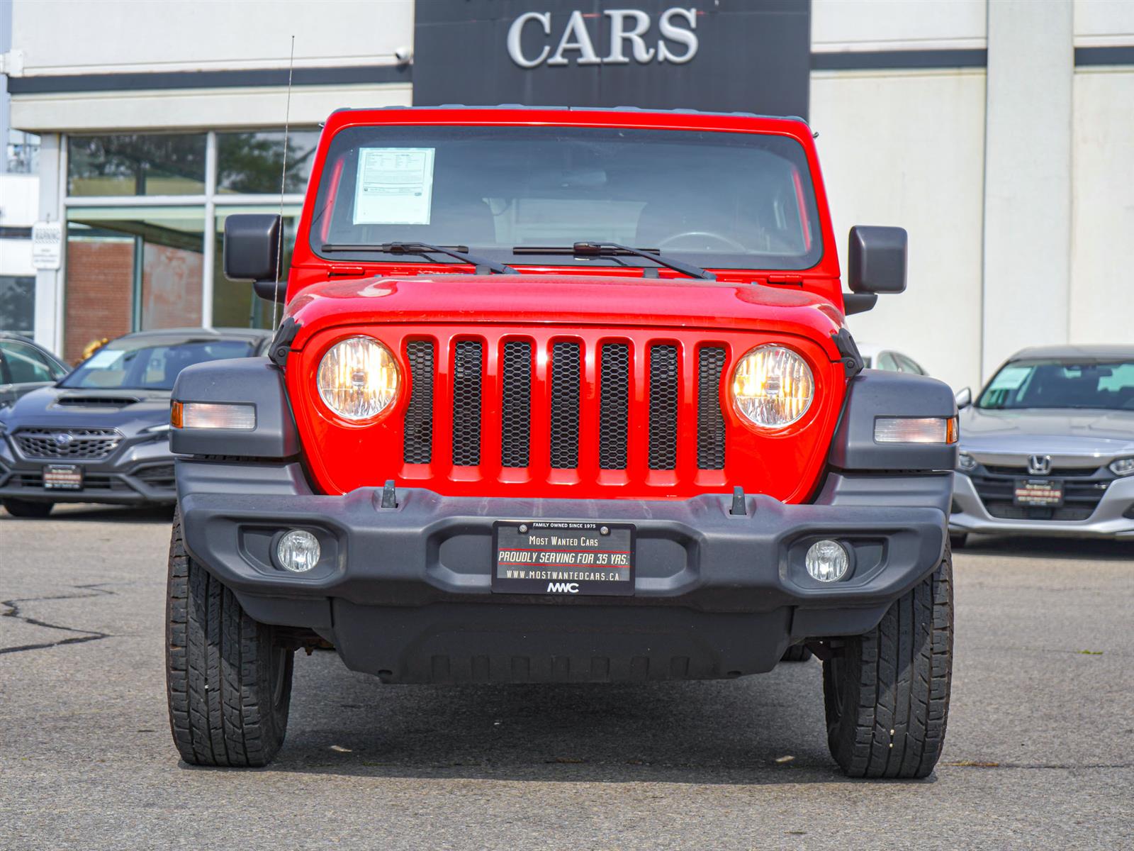 used 2018 Jeep Wrangler car, priced at $27,490