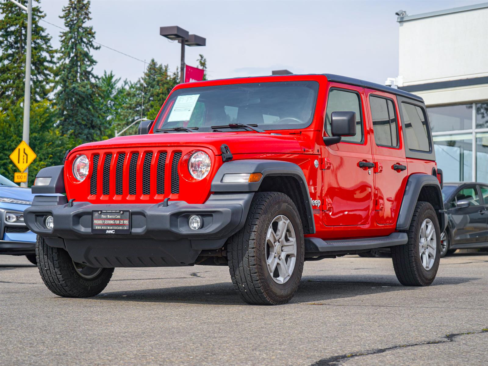 used 2018 Jeep Wrangler car, priced at $27,490