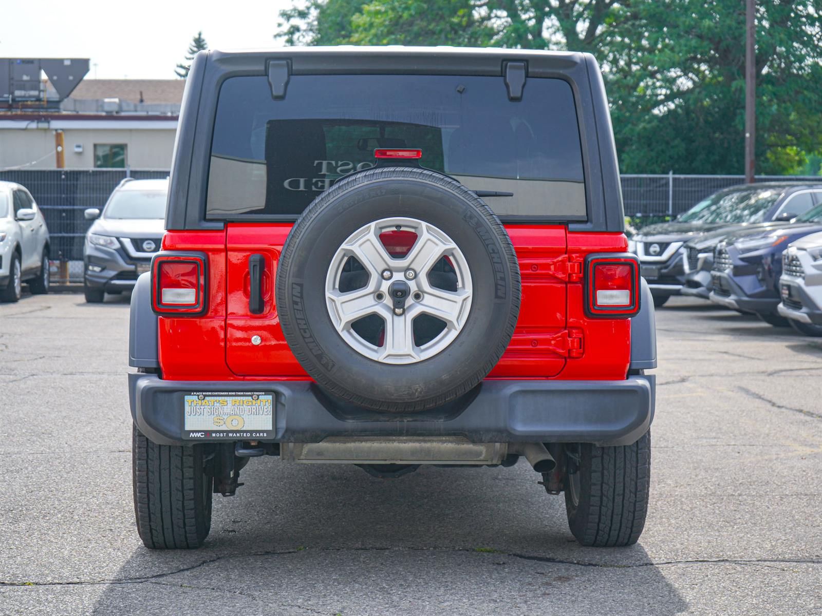 used 2018 Jeep Wrangler car, priced at $27,490