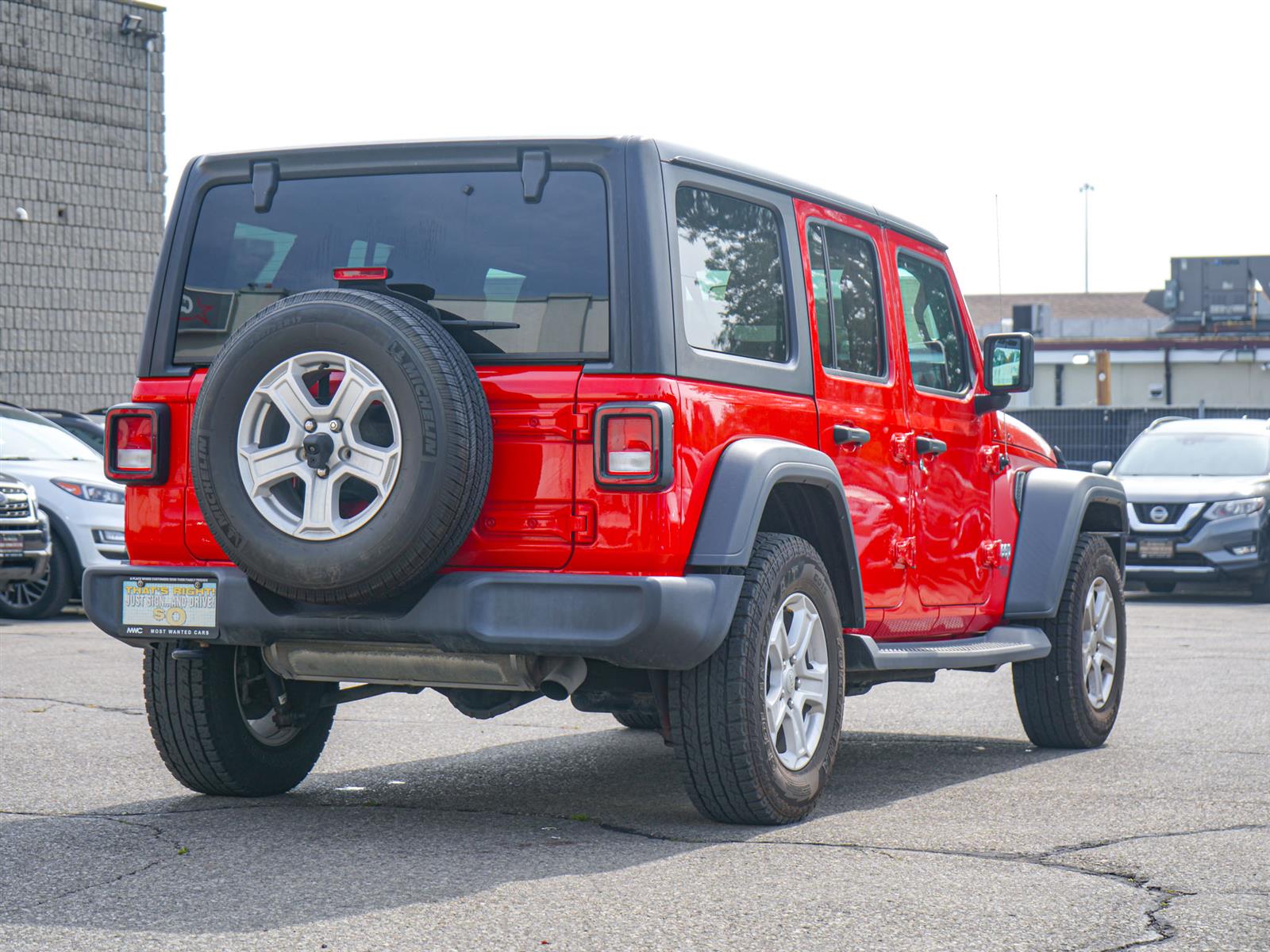 used 2018 Jeep Wrangler car, priced at $27,490