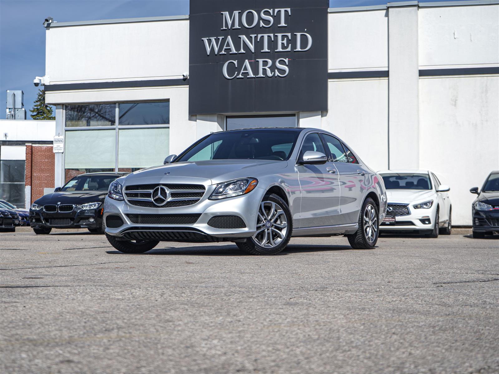 used 2016 Mercedes-Benz C300 car, priced at $23,963