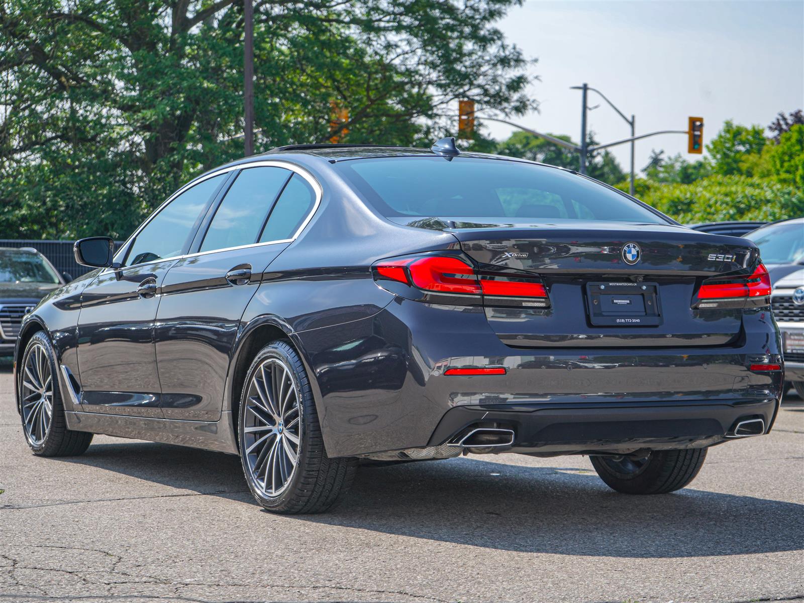 used 2022 BMW 530i car, priced at $39,491