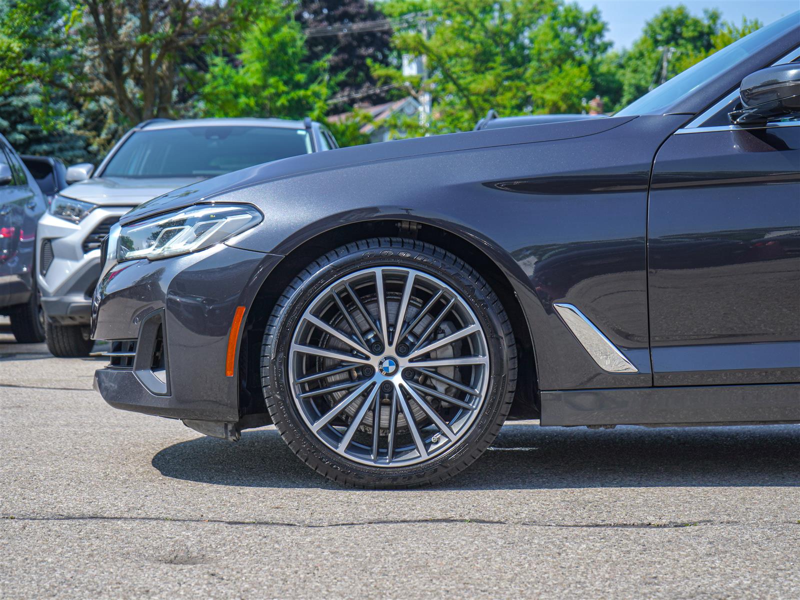 used 2022 BMW 530i car, priced at $39,491