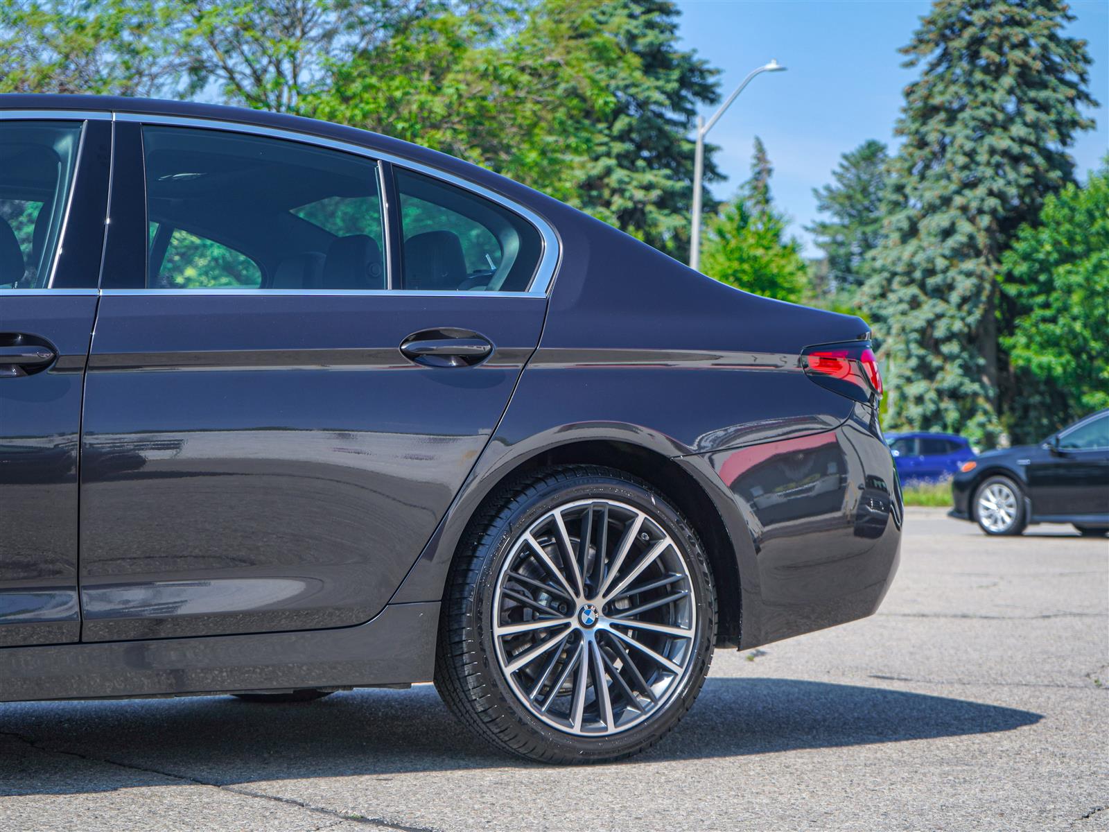 used 2022 BMW 530i car, priced at $39,491