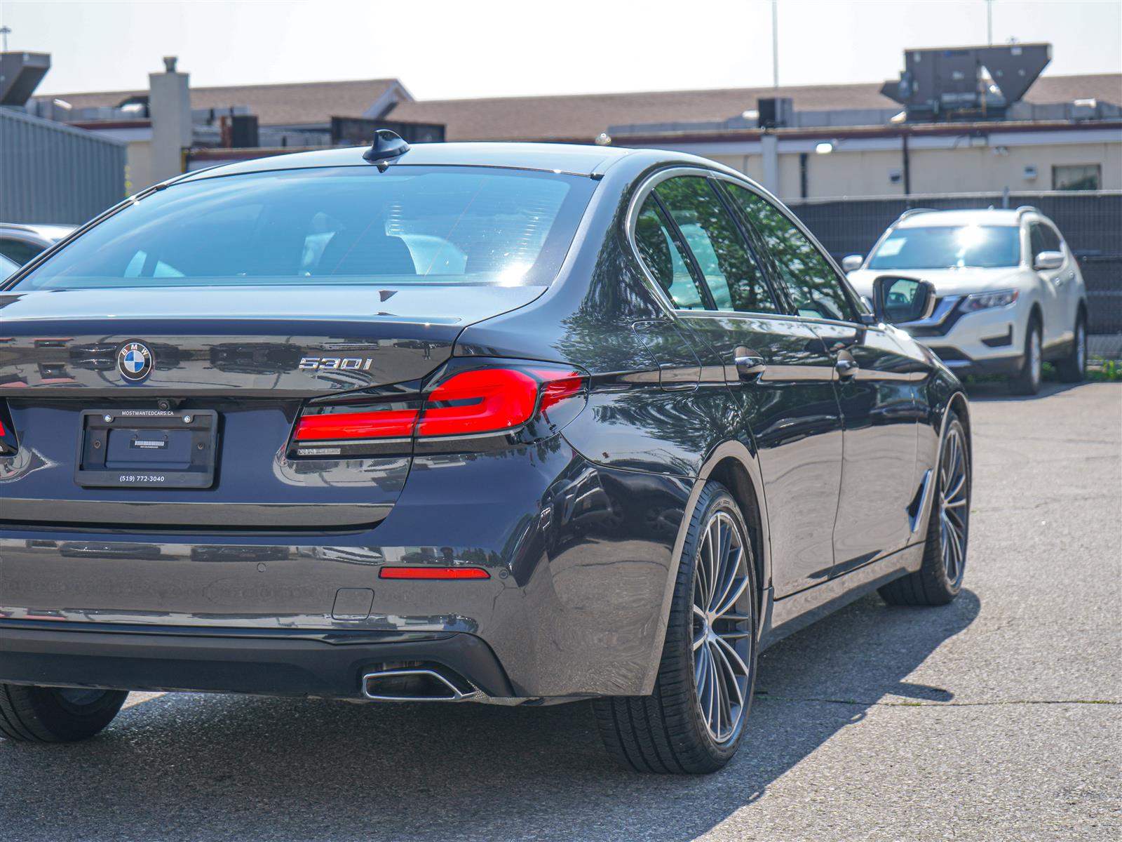 used 2022 BMW 530i car, priced at $39,491