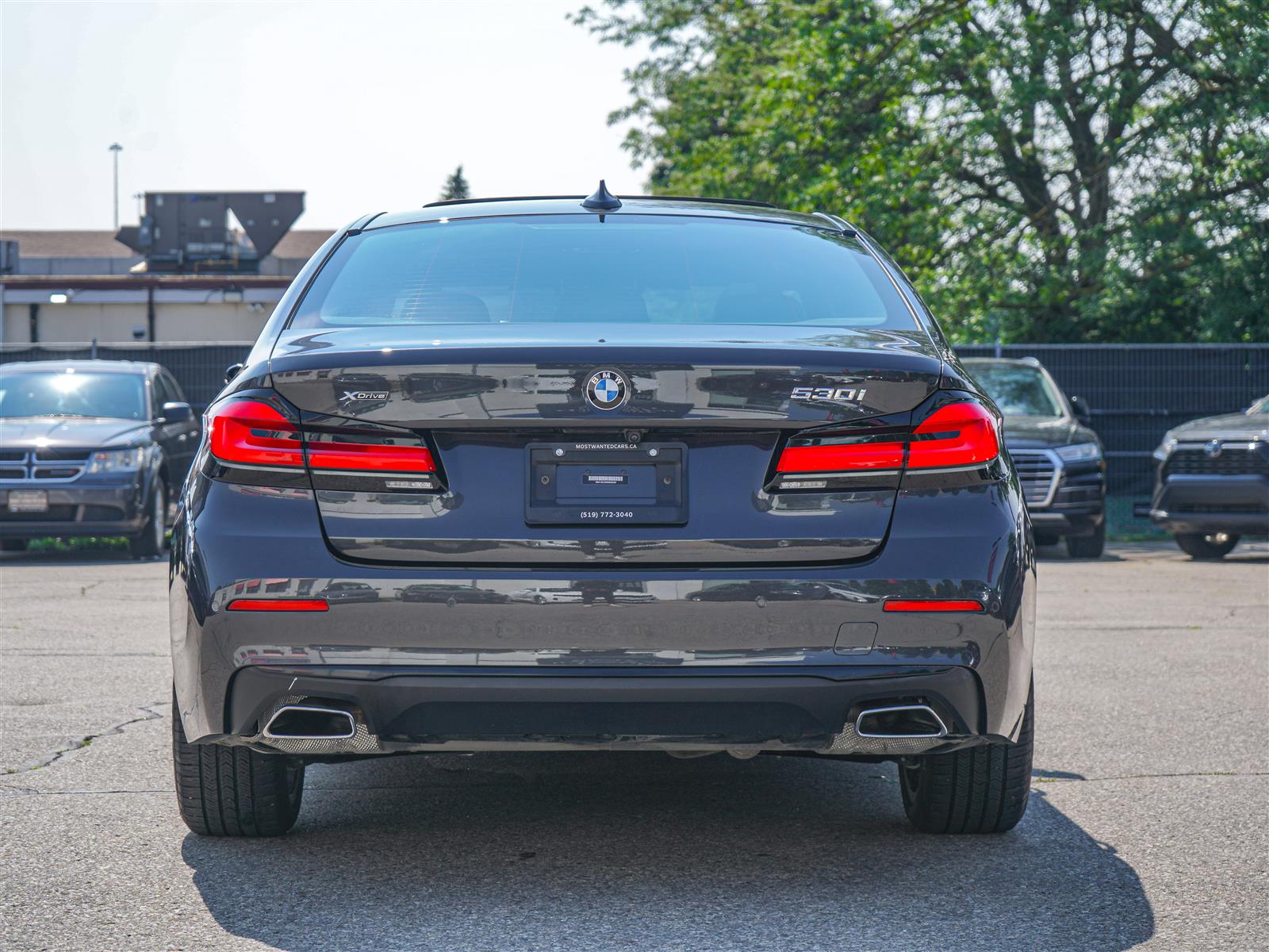 used 2022 BMW 530i car, priced at $39,491