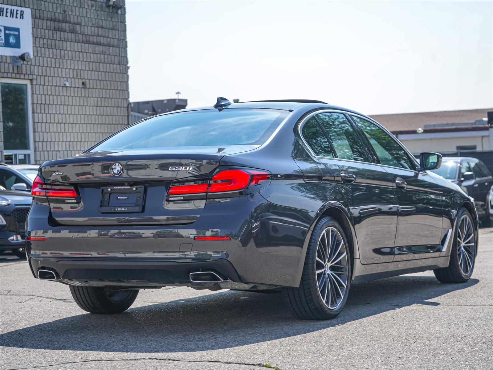 used 2022 BMW 530i car, priced at $39,491