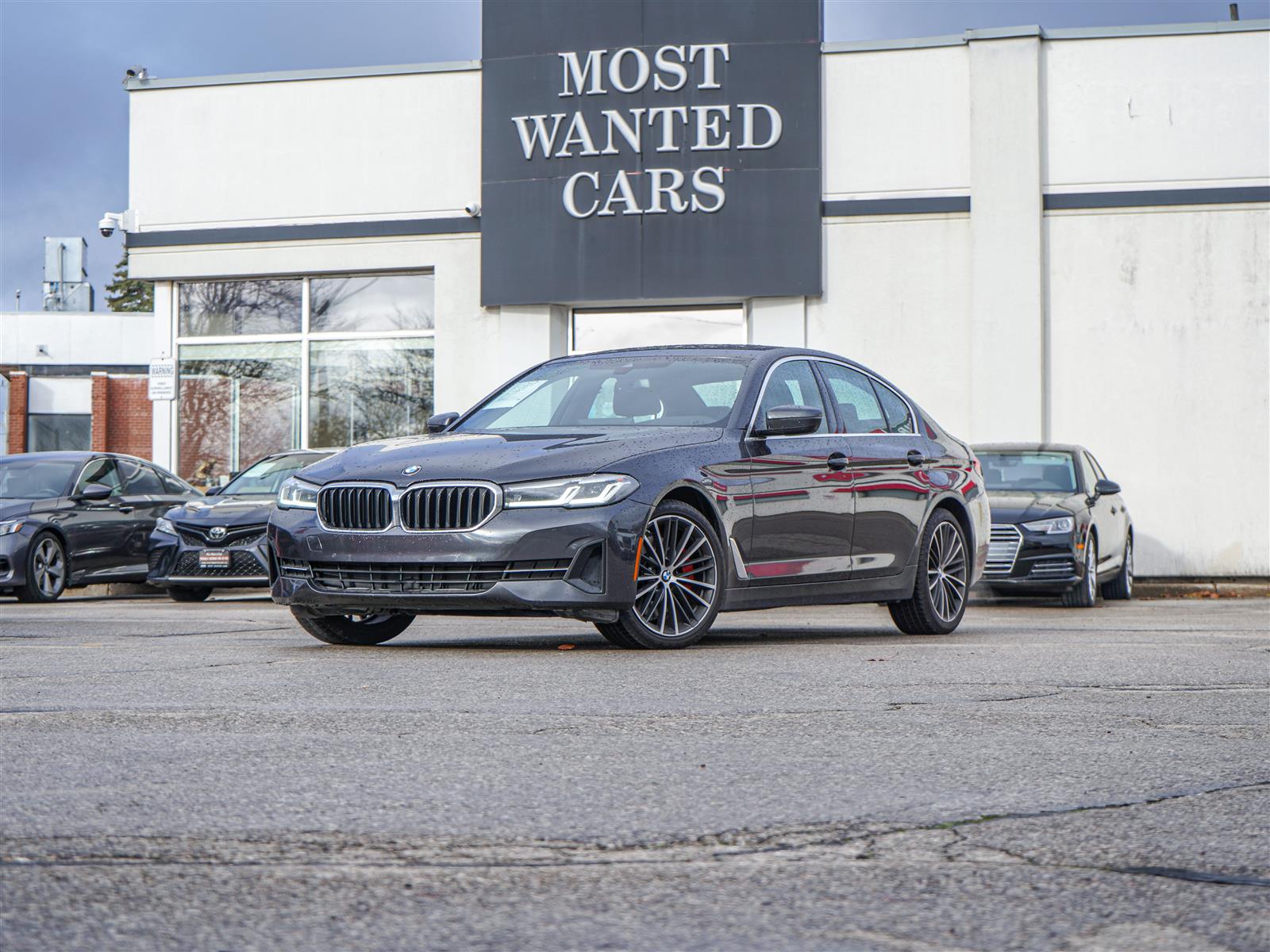 used 2022 BMW 530i car, priced at $39,491