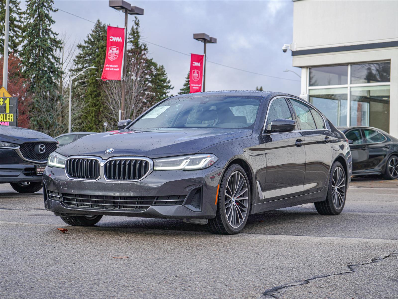 used 2022 BMW 530i car, priced at $39,491