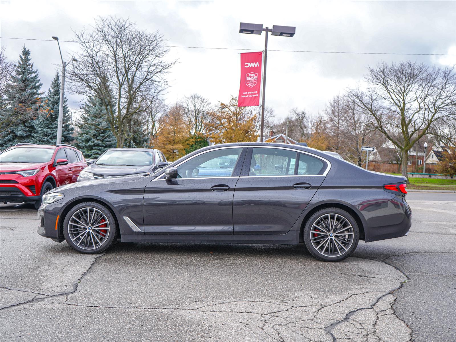 used 2022 BMW 530i car, priced at $39,491