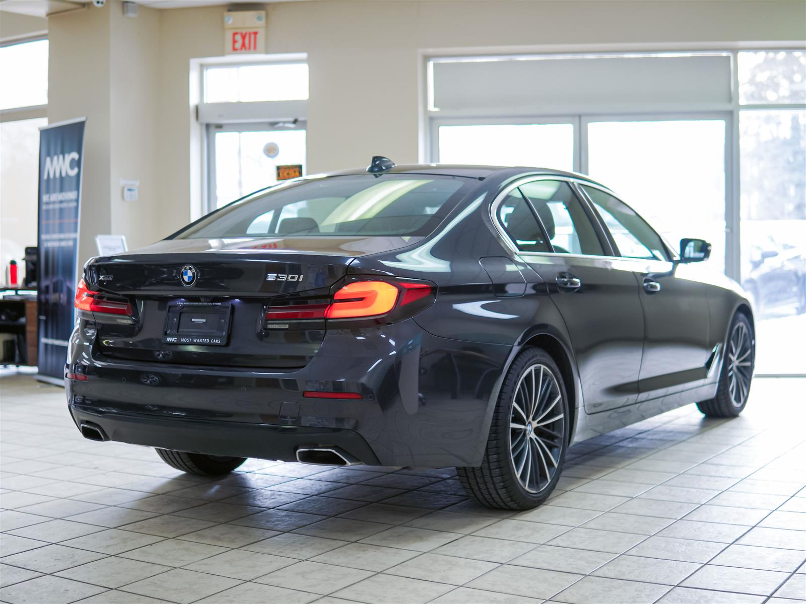 used 2022 BMW 530i car, priced at $38,490