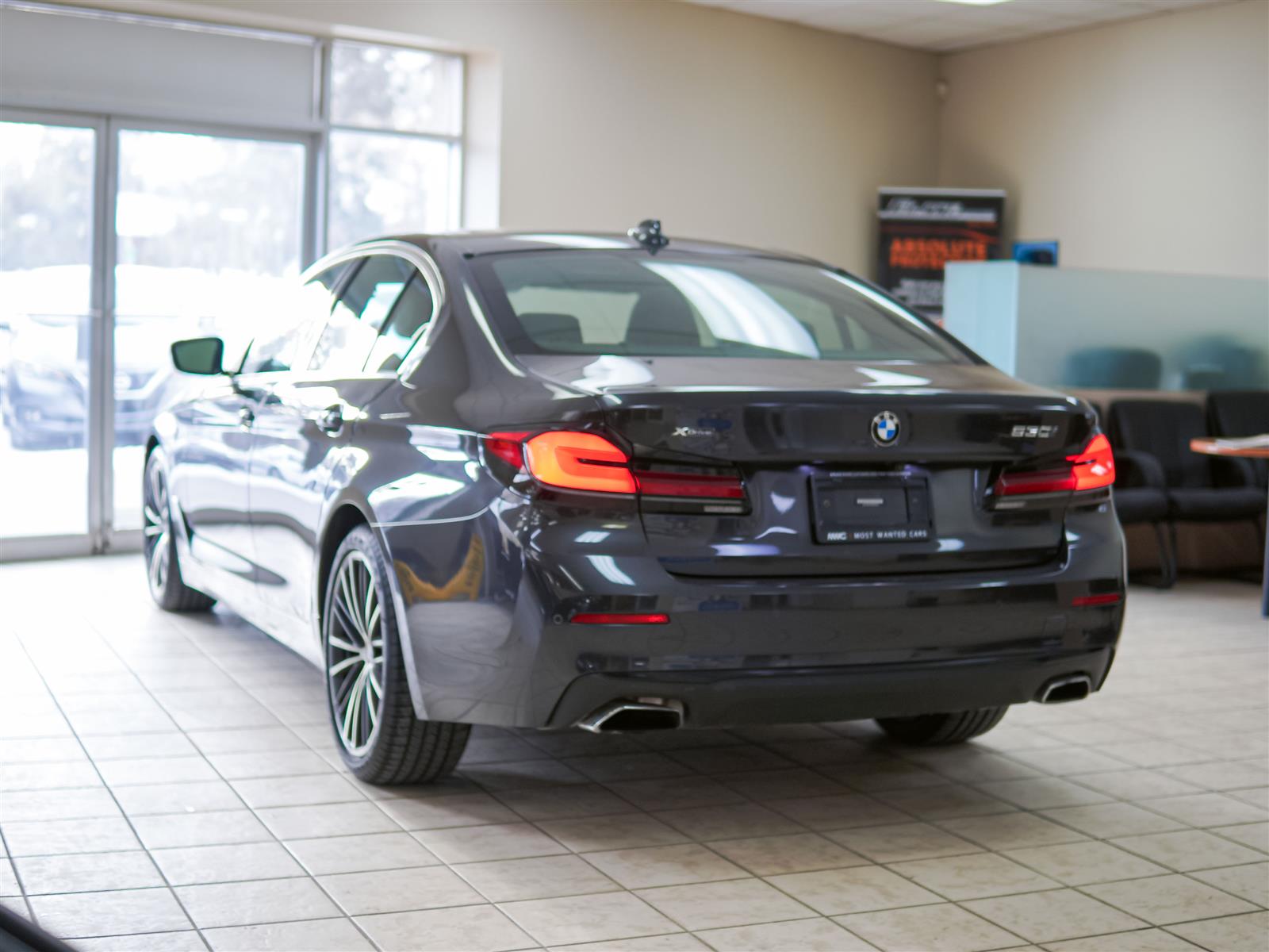 used 2022 BMW 530i car, priced at $38,490