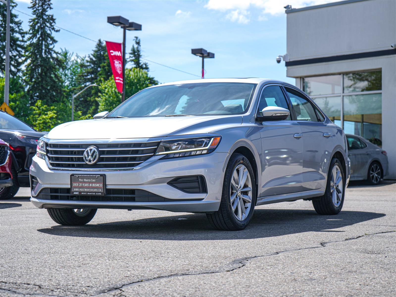 used 2021 Volkswagen Passat car, priced at $21,491