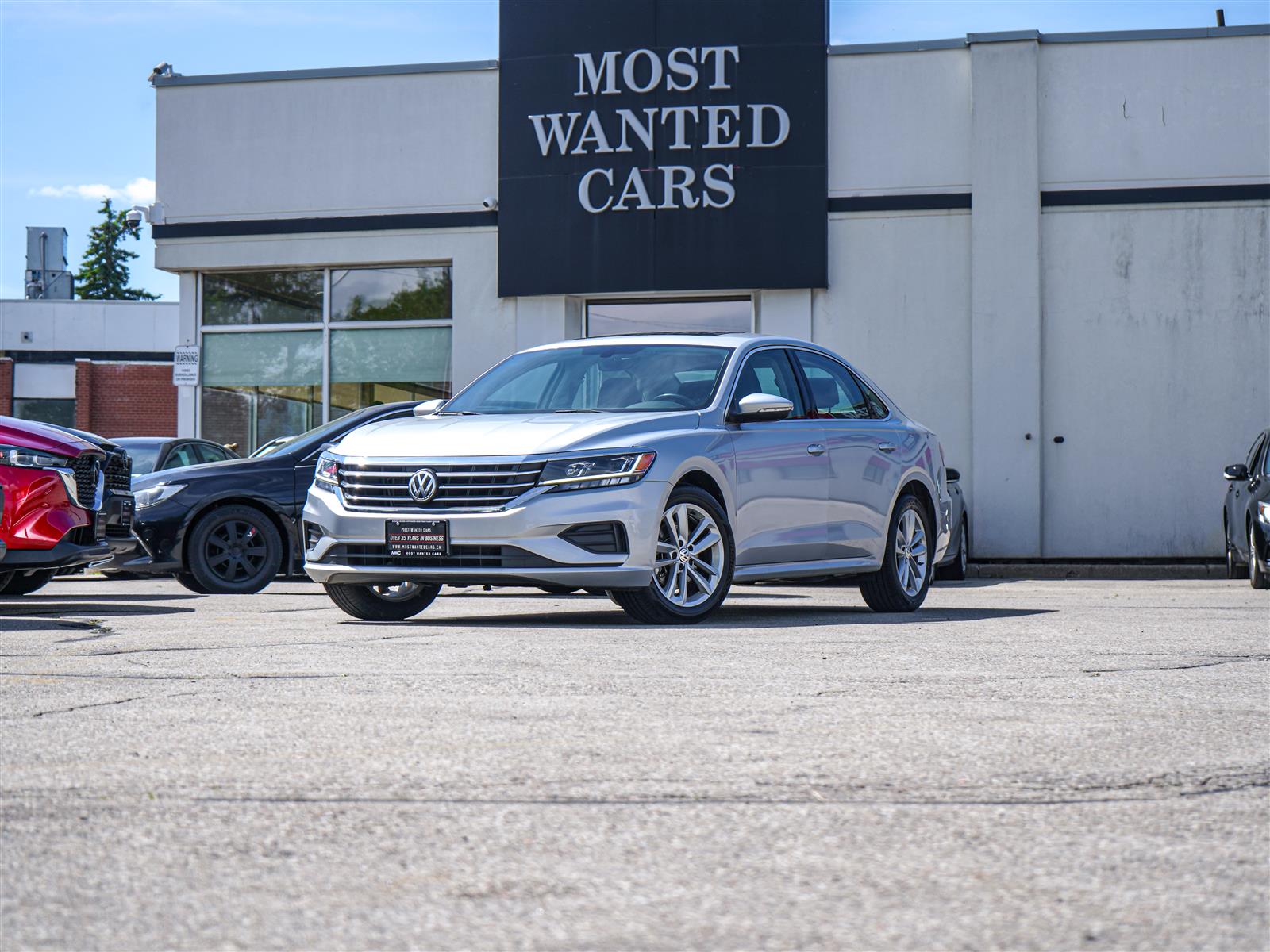 used 2021 Volkswagen Passat car, priced at $21,491