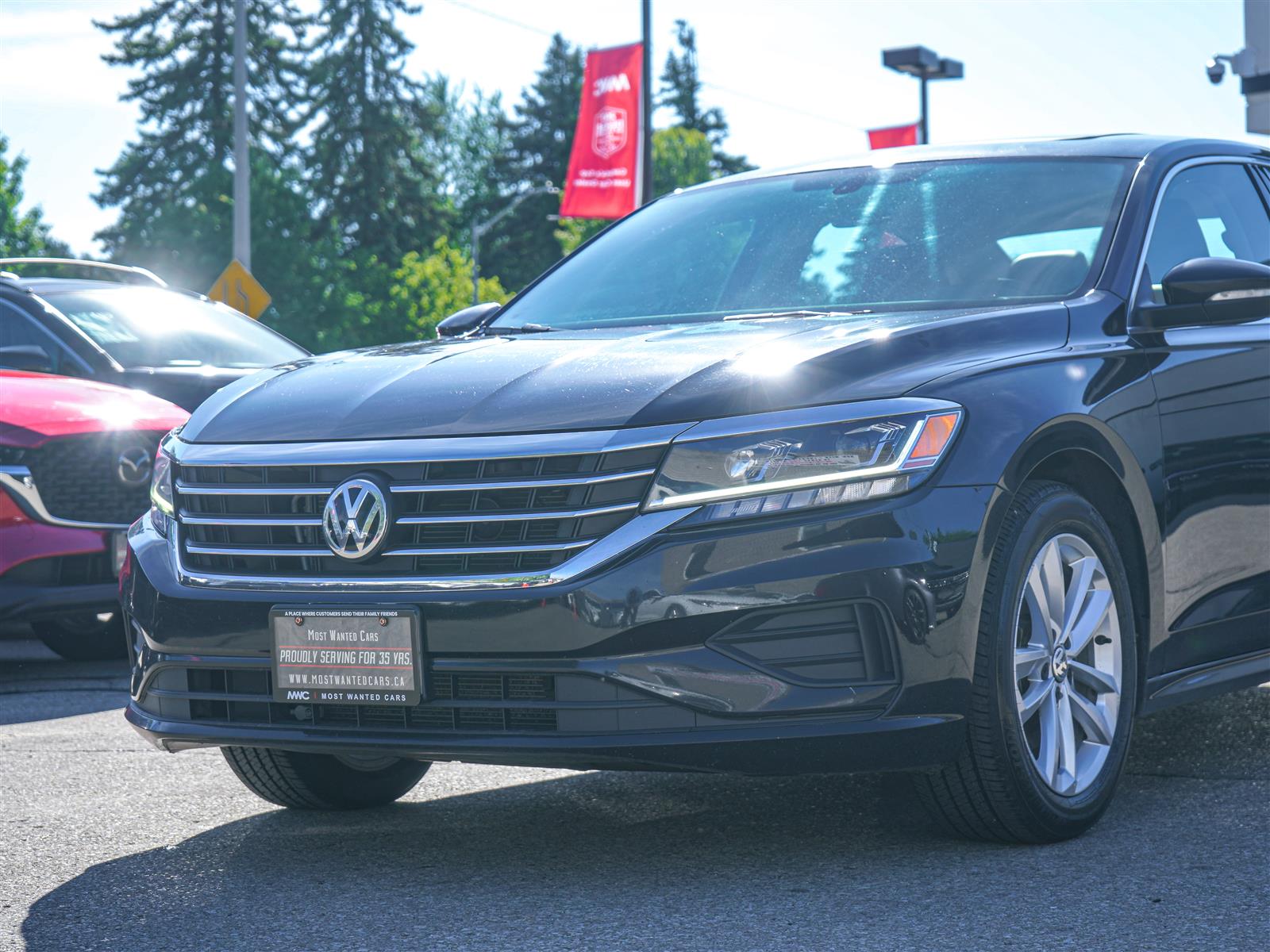 used 2021 Volkswagen Passat car, priced at $20,961