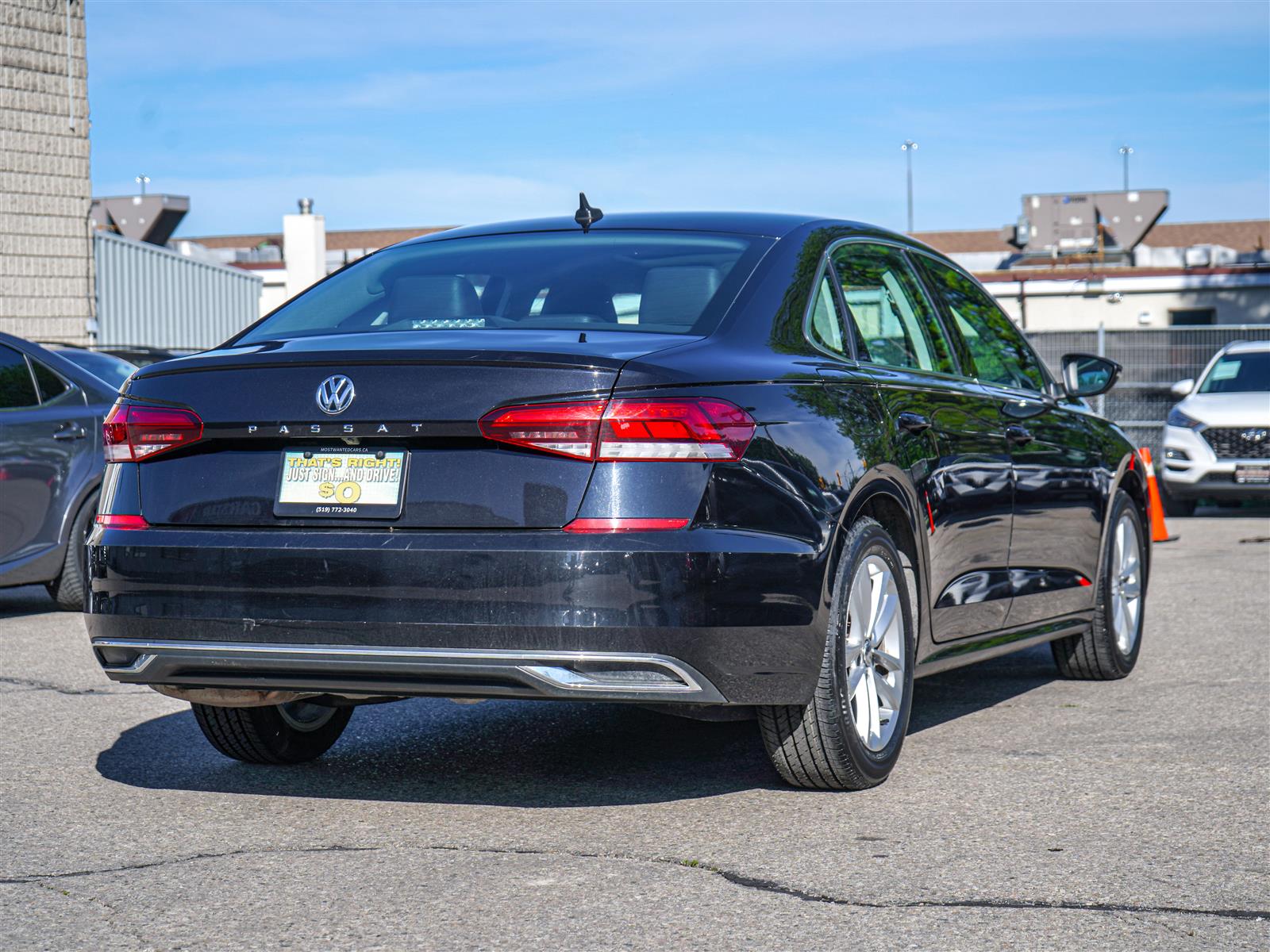 used 2021 Volkswagen Passat car, priced at $20,961