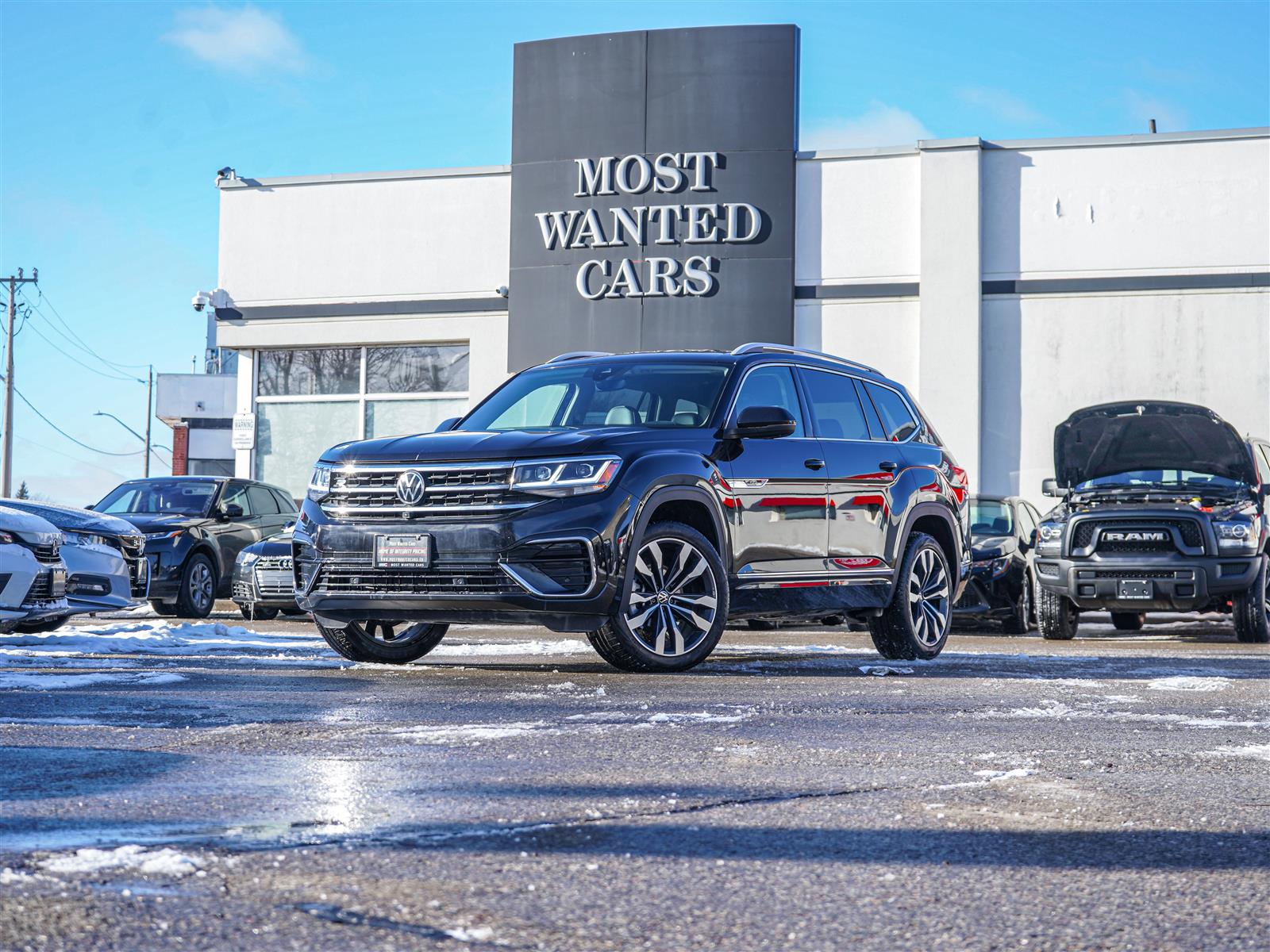 used 2022 Volkswagen Atlas car, priced at $37,880