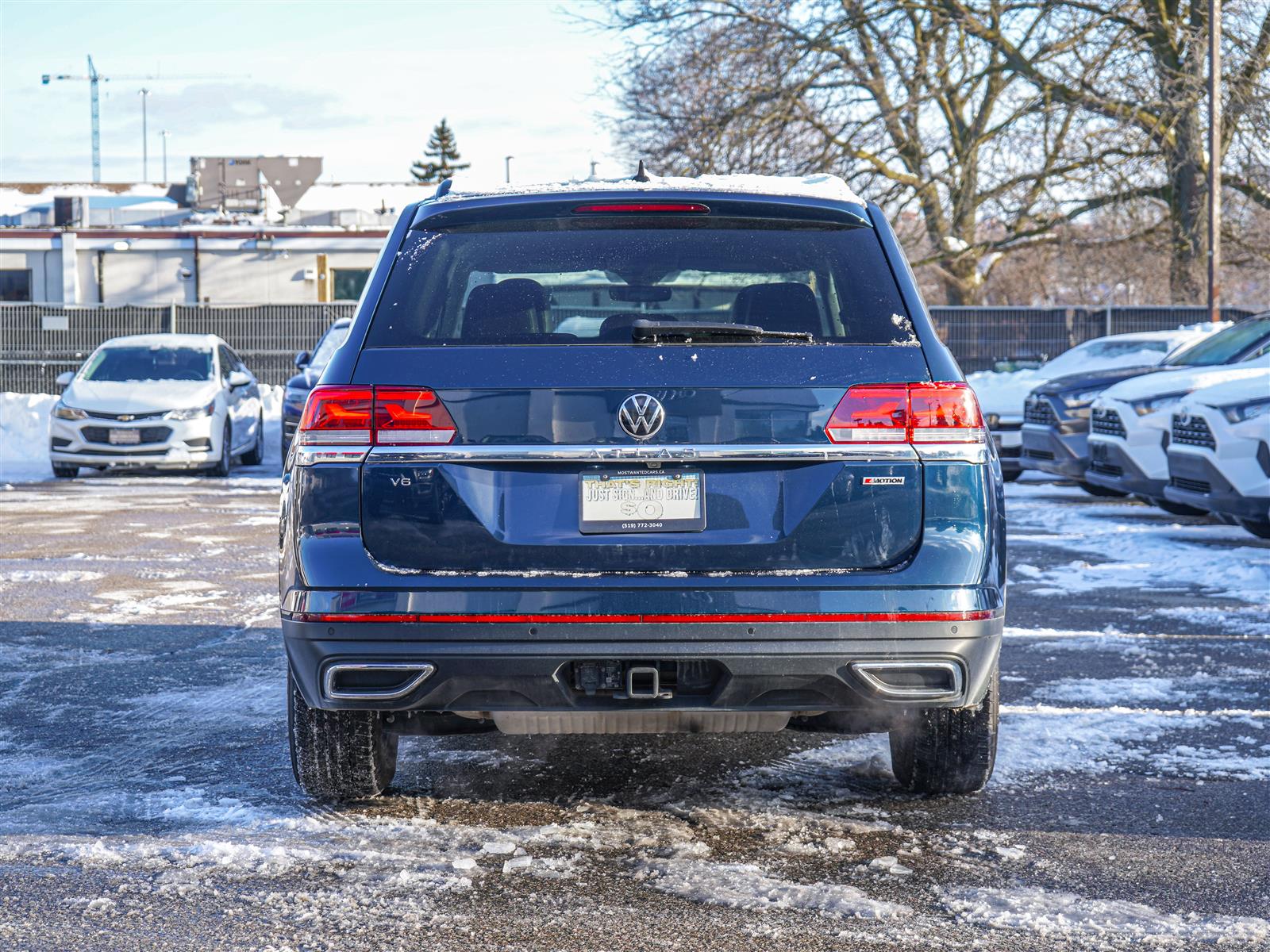 used 2022 Volkswagen Atlas car, priced at $35,491