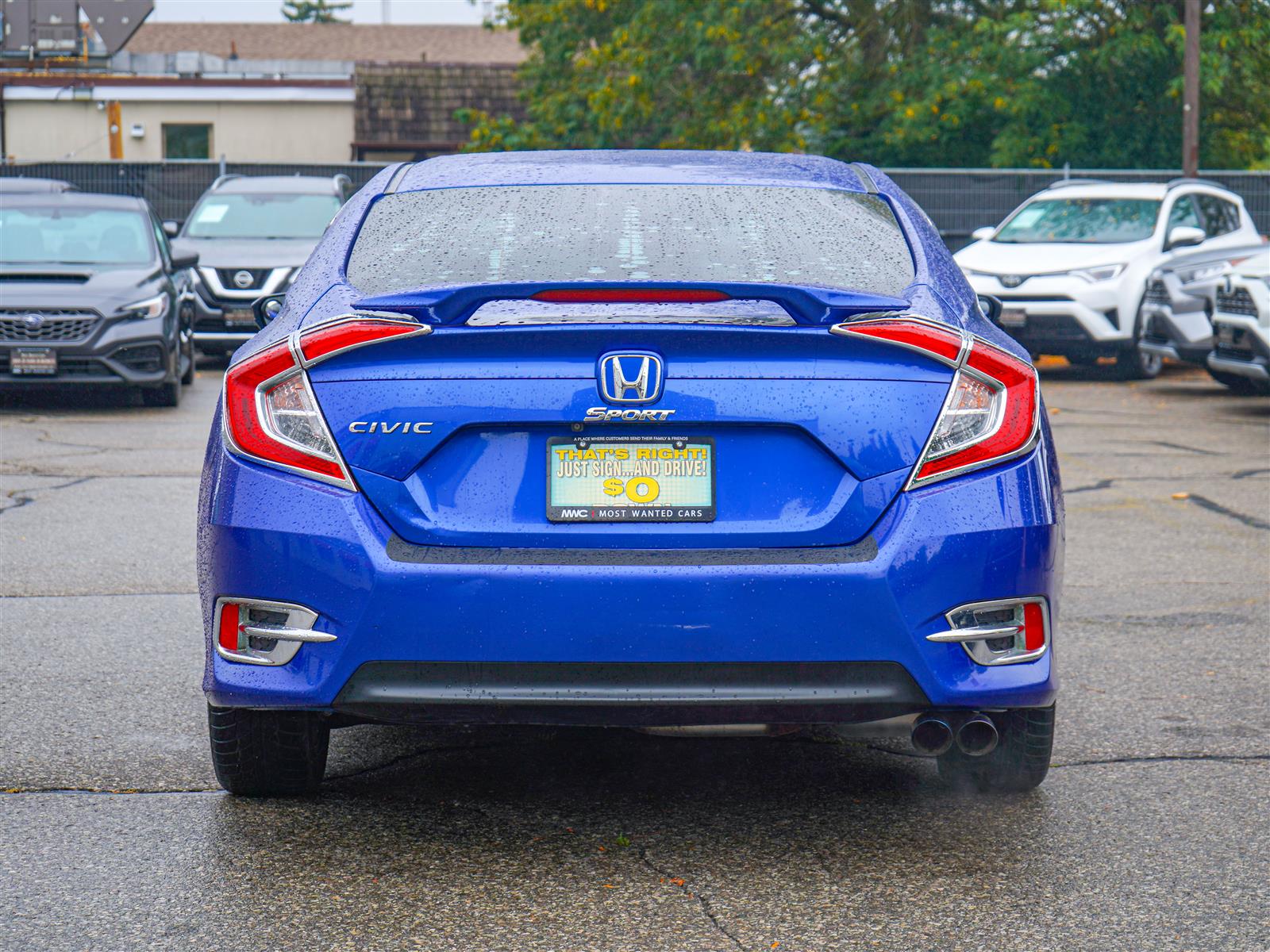 used 2018 Honda Civic car, priced at $17,492