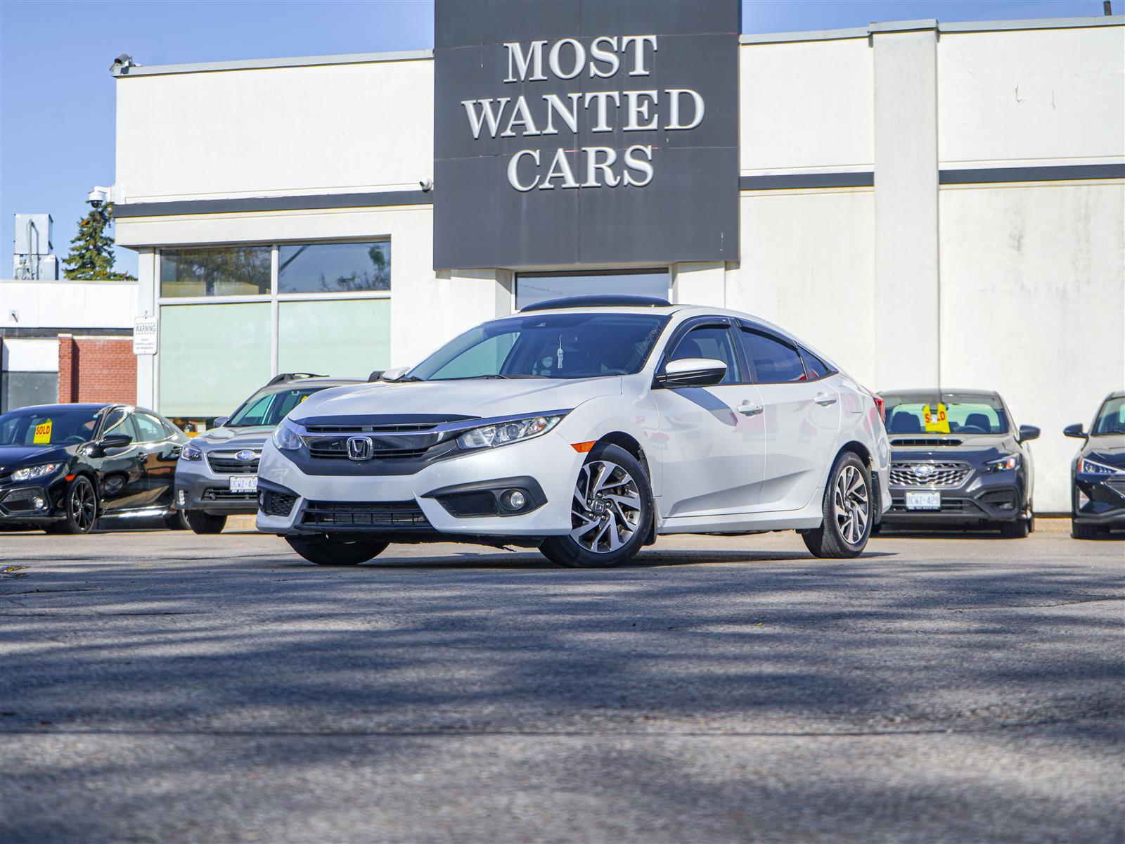 used 2018 Honda Civic car, priced at $22,491