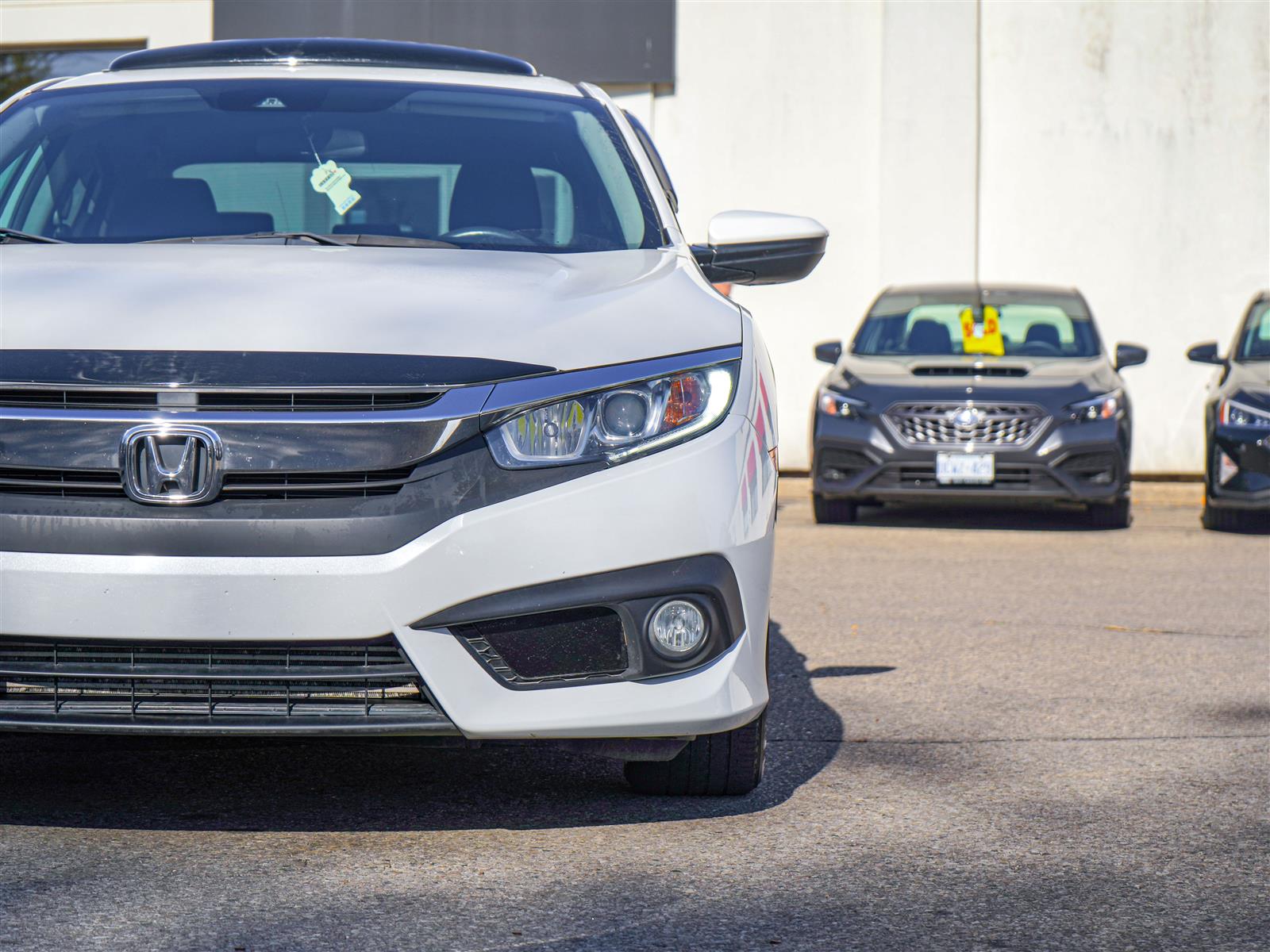 used 2018 Honda Civic car, priced at $21,981