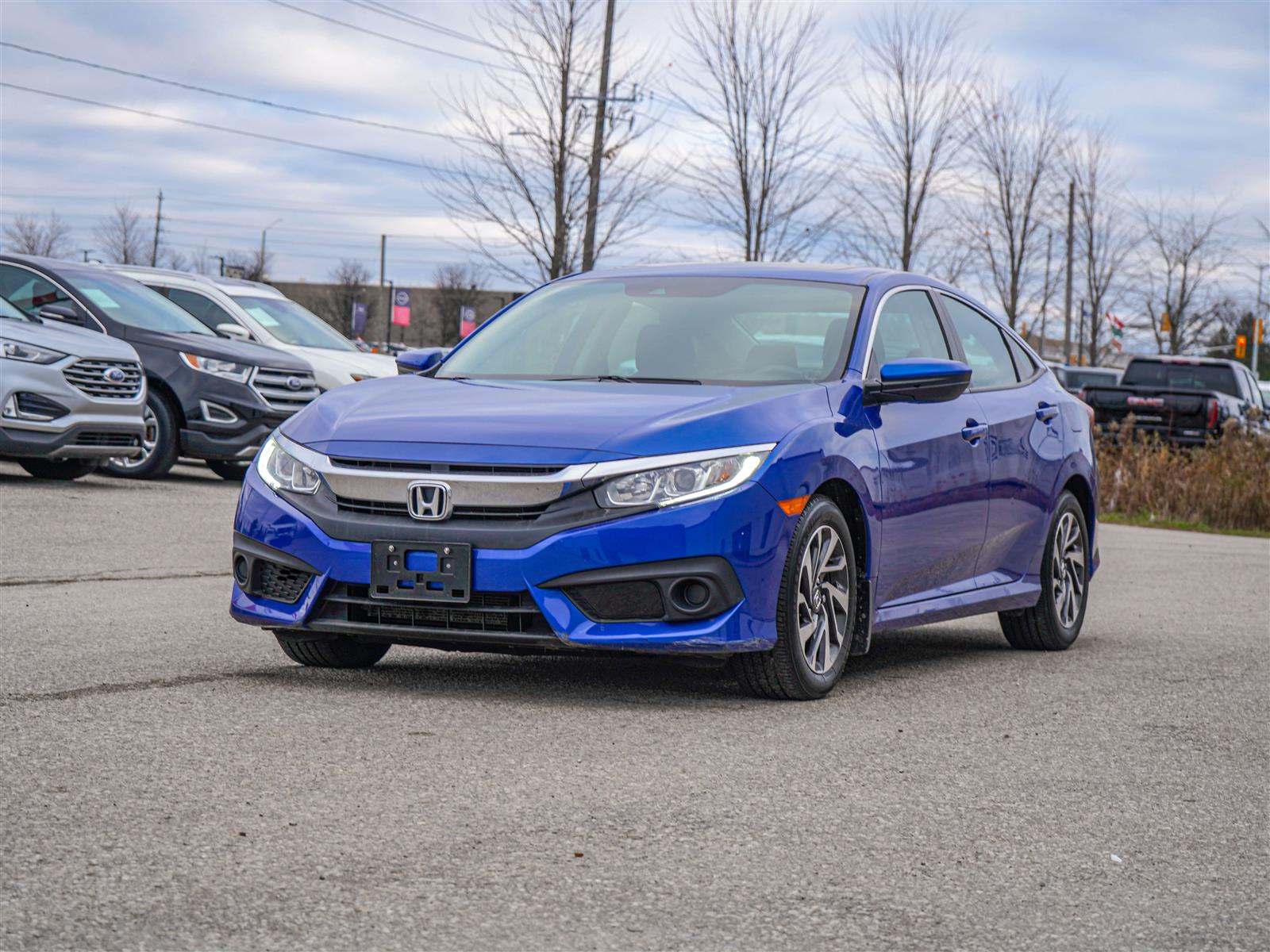 used 2018 Honda Civic car, priced at $21,495