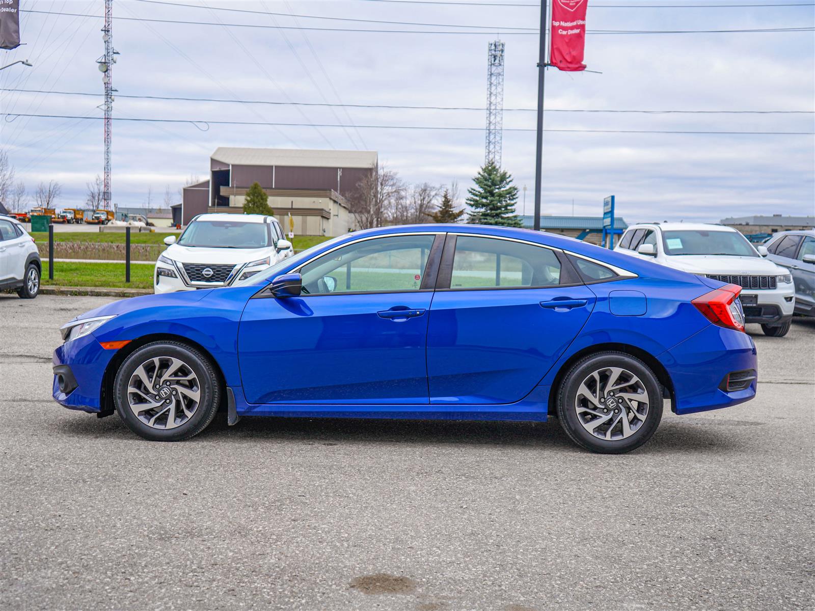 used 2018 Honda Civic car, priced at $21,495