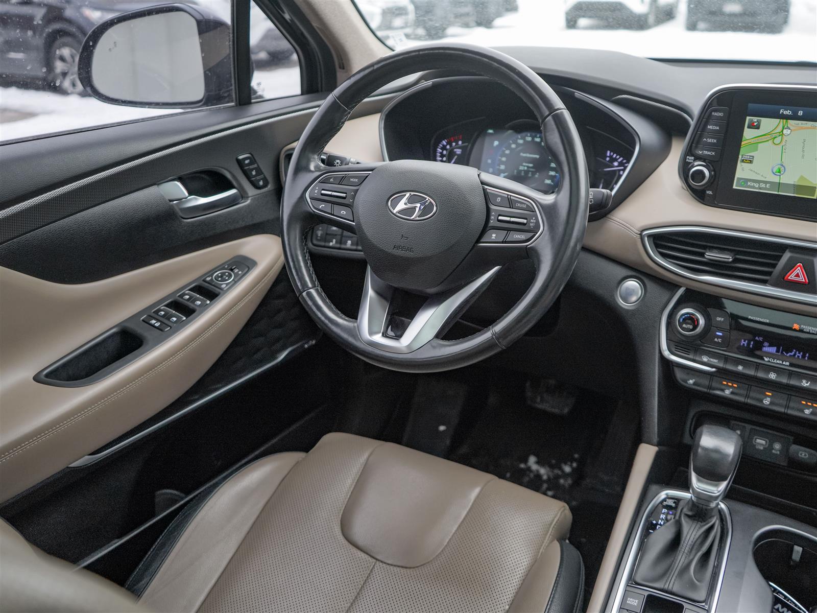 used 2019 Hyundai Santa Fe car, priced at $21,493