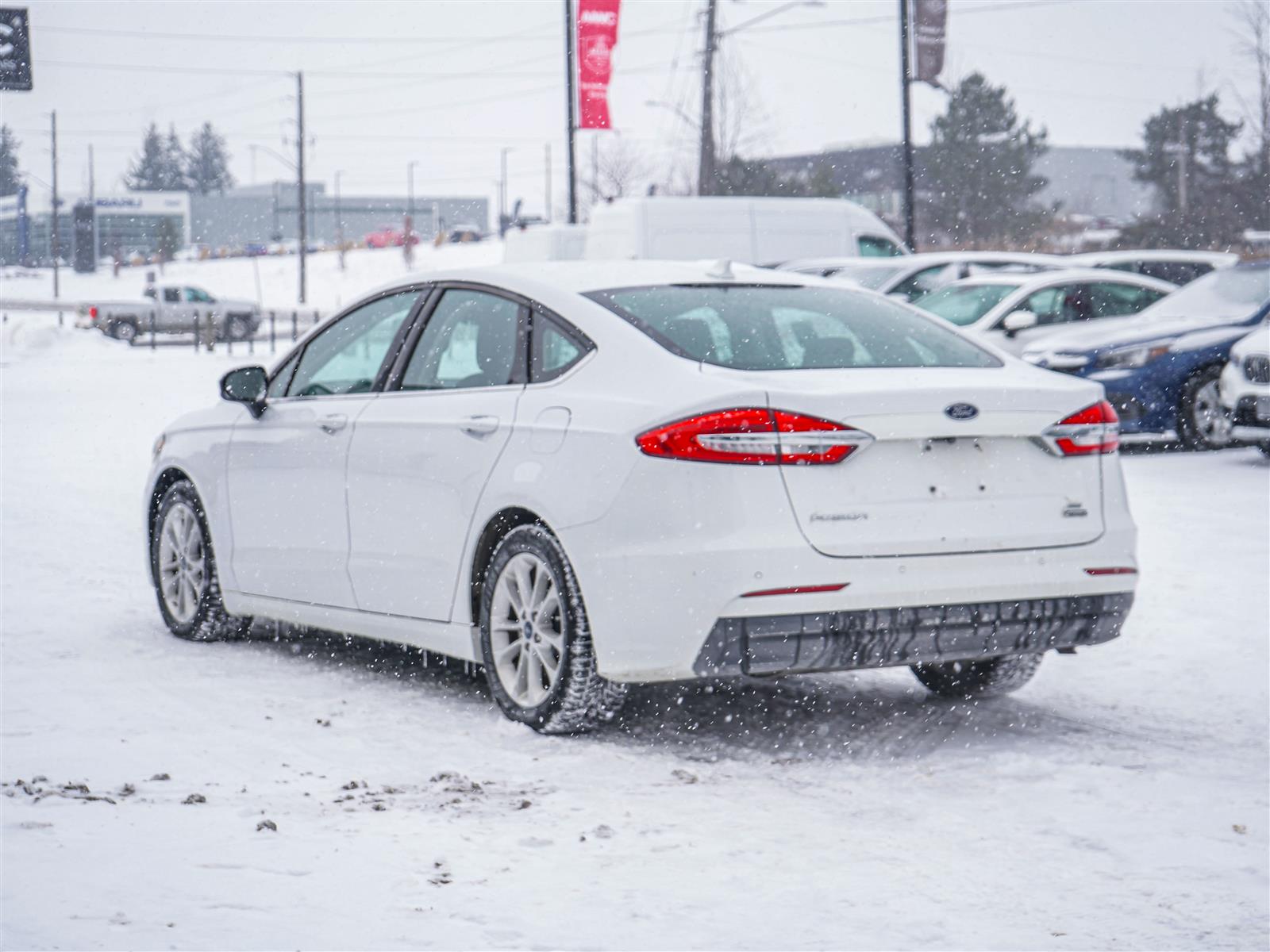 used 2020 Ford Fusion Hybrid car, priced at $20,492