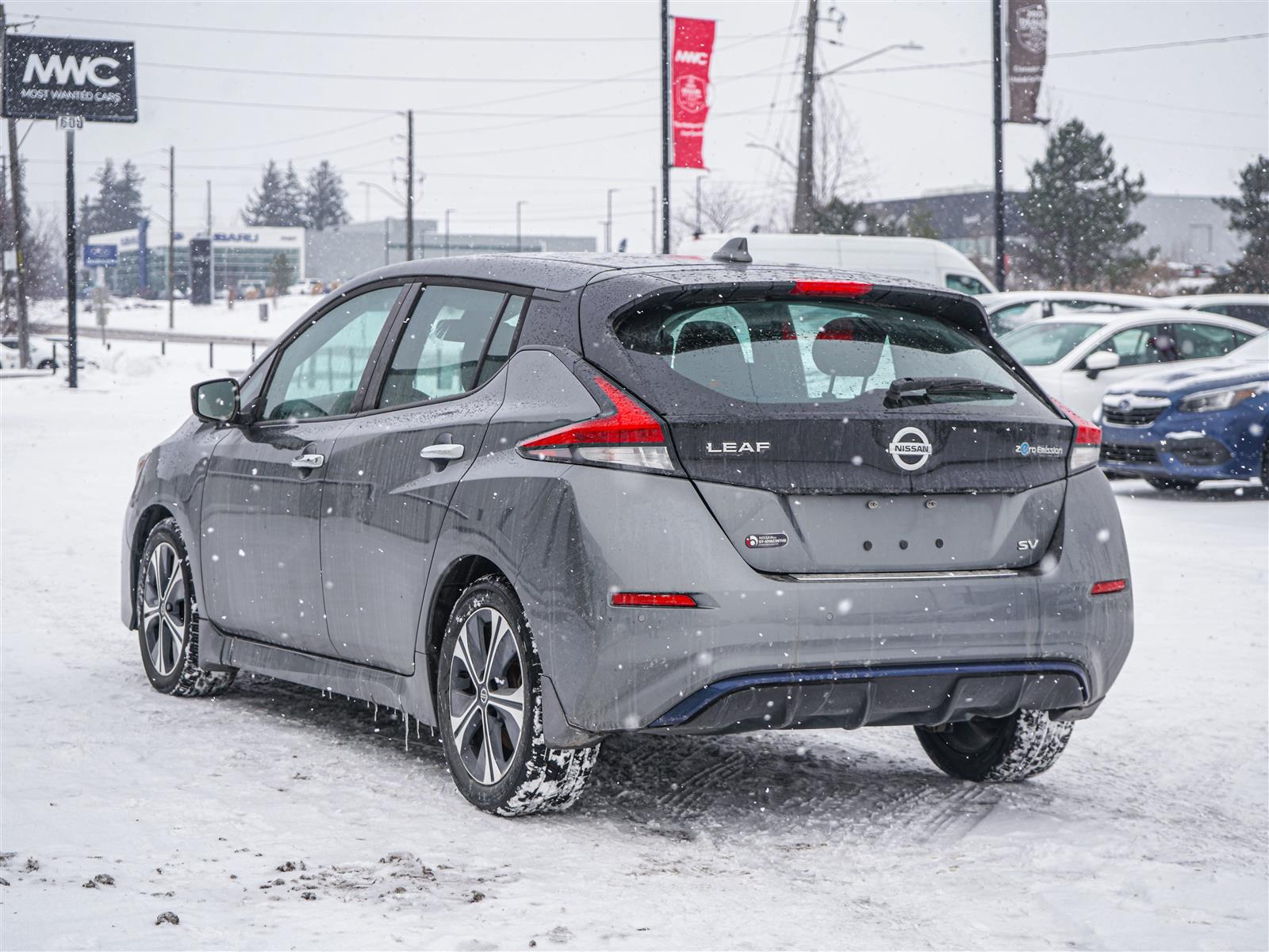 used 2020 Nissan Leaf car, priced at $18,492