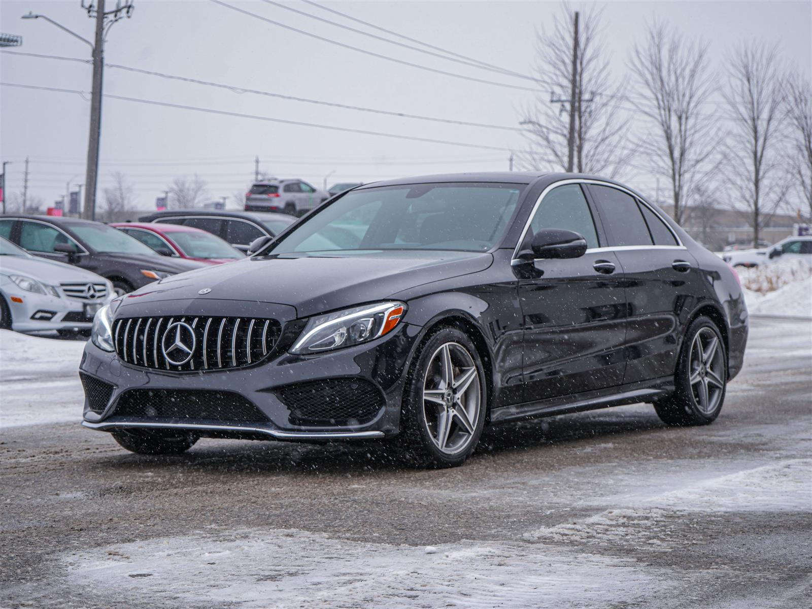 used 2018 Mercedes-Benz C300 car, priced at $26,964