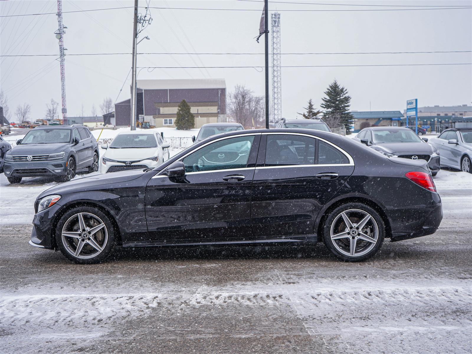 used 2018 Mercedes-Benz C300 car, priced at $26,964