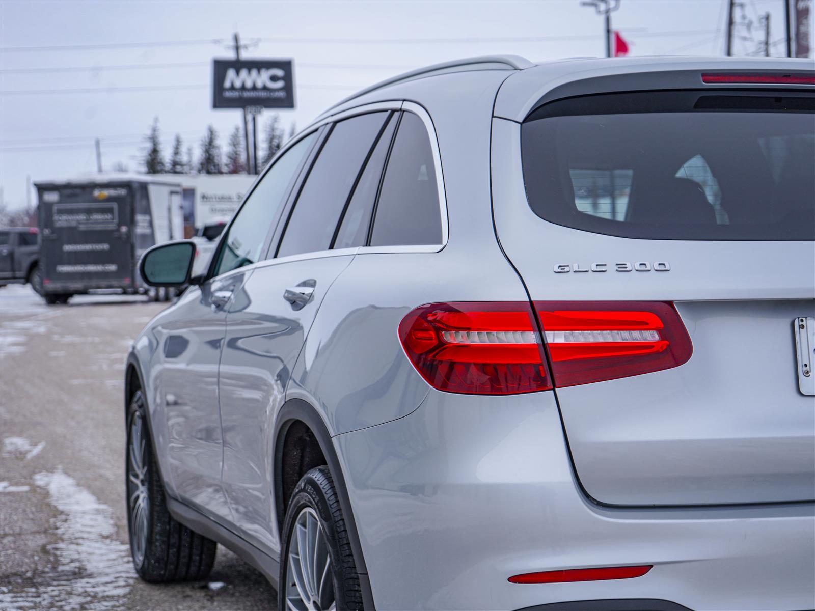 used 2018 Mercedes-Benz GLC 300 car, priced at $24,983