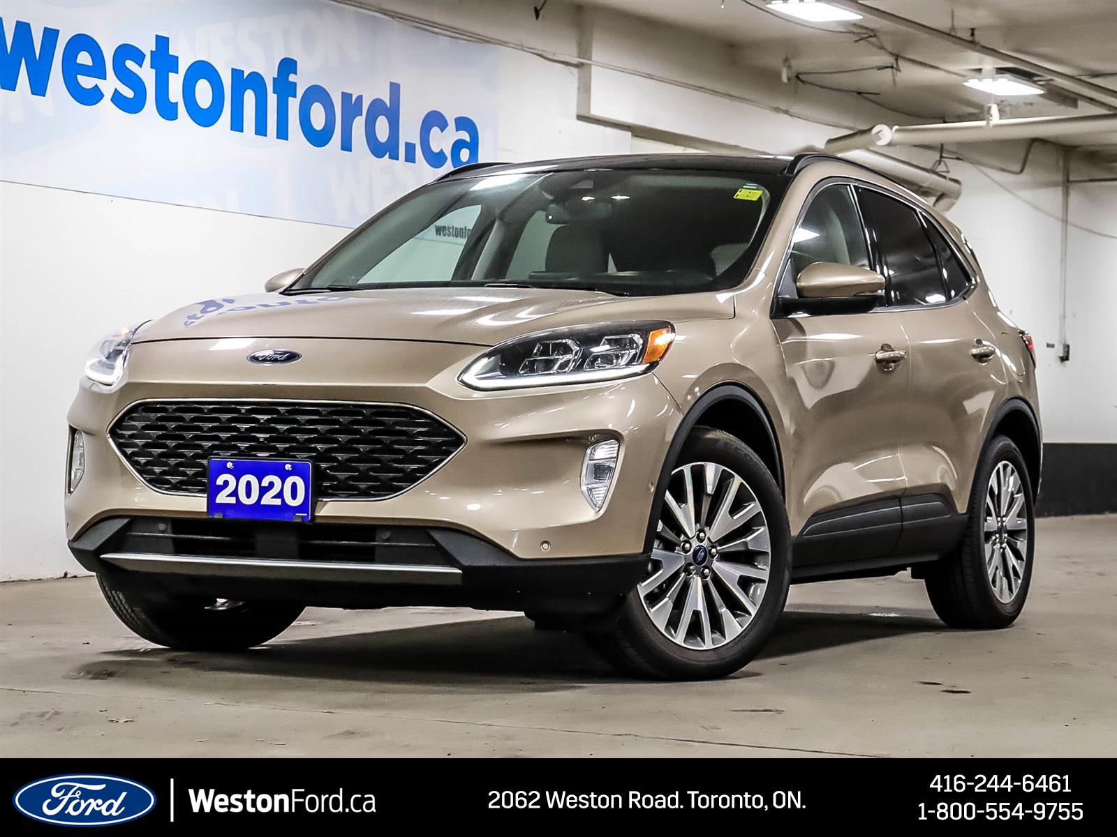 used 2020 Ford Escape car, priced at $29,487