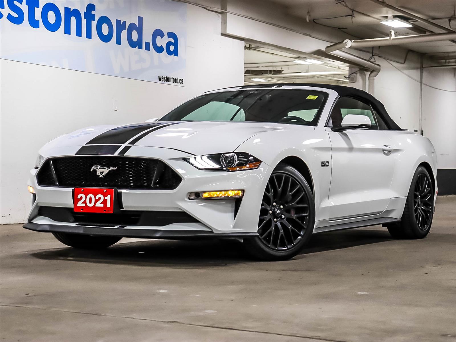 used 2021 Ford Mustang car, priced at $48,987