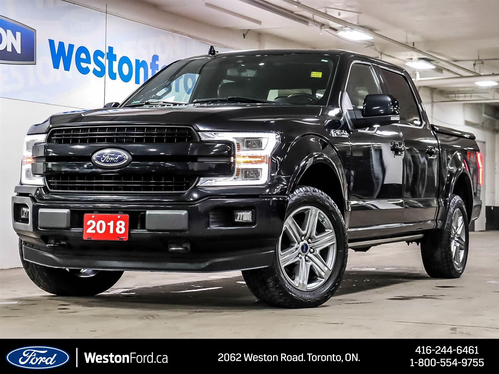 used 2018 Ford F-150 car, priced at $38,987