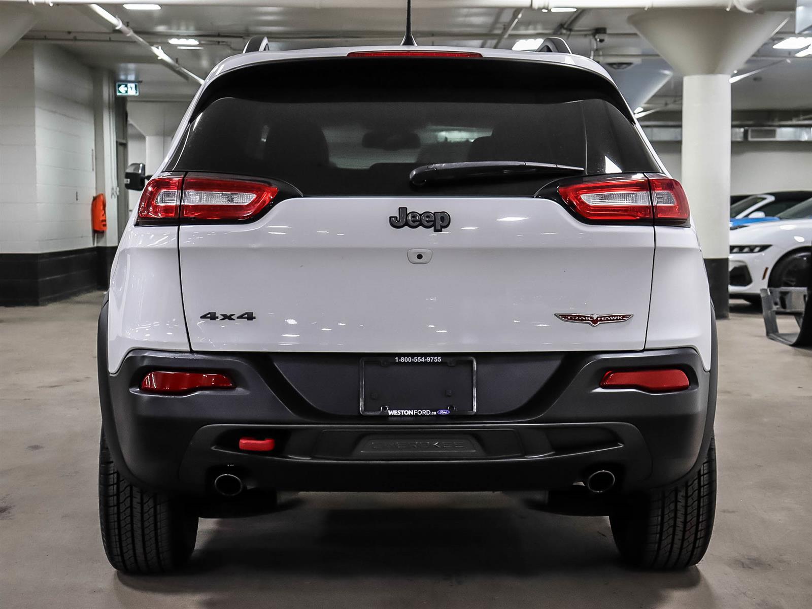 used 2018 Jeep Cherokee car, priced at $17,987