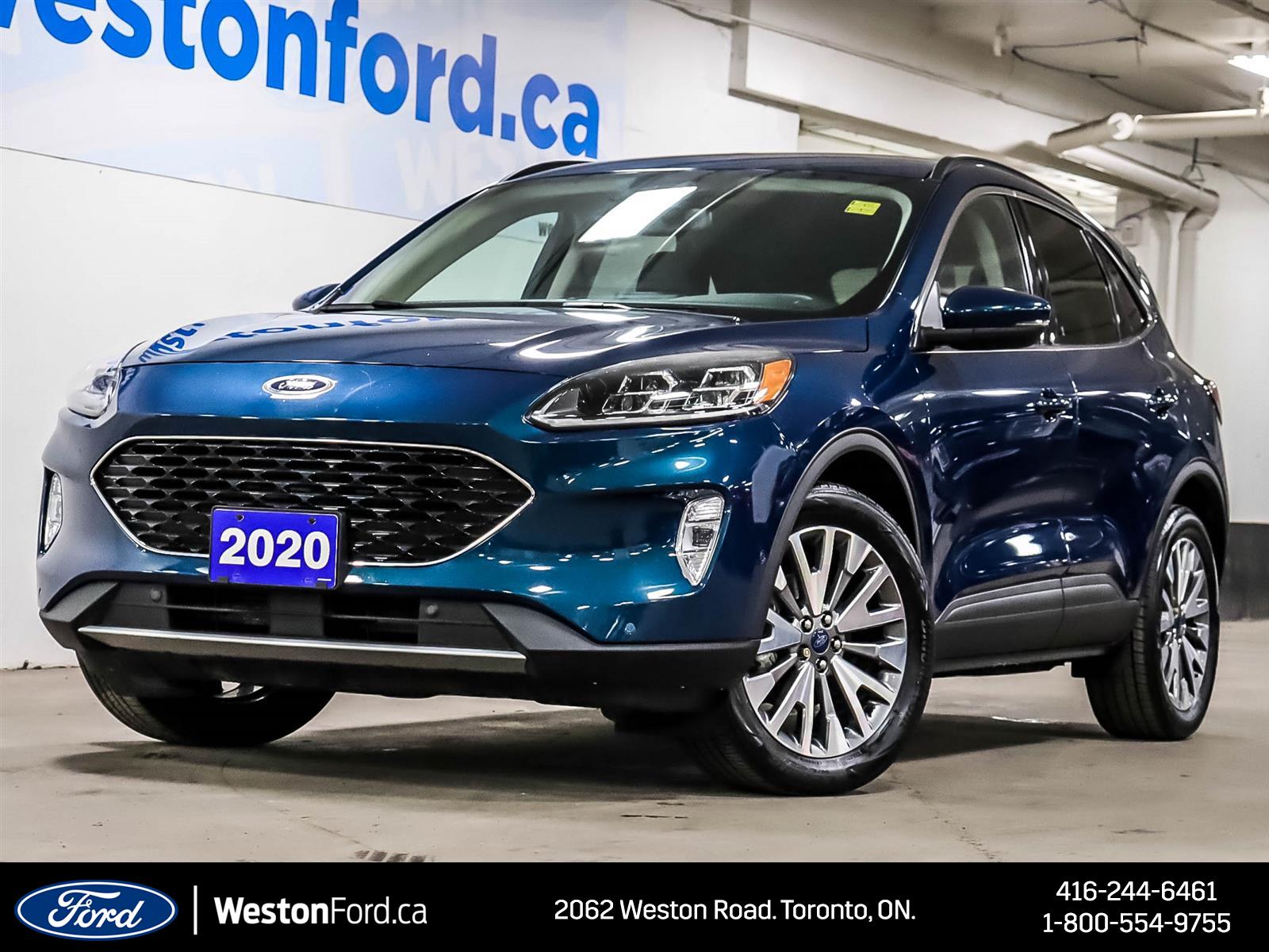 used 2020 Ford Escape car, priced at $29,487